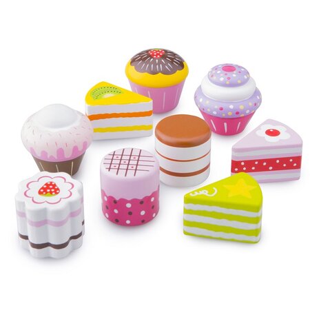 Prajituri in cutie fancy, +2 ani, New Classic Toys 652536
