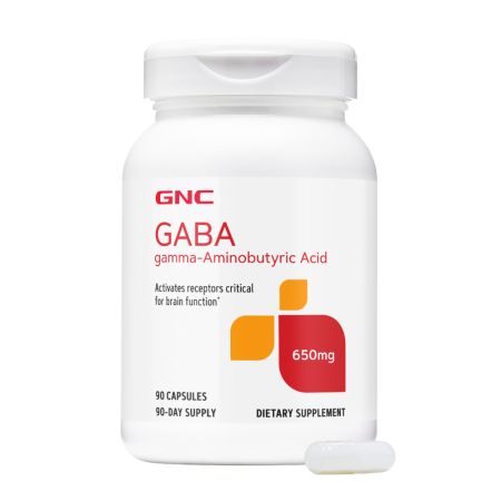 Gaba, 650 mg, 90 capsule, GNC