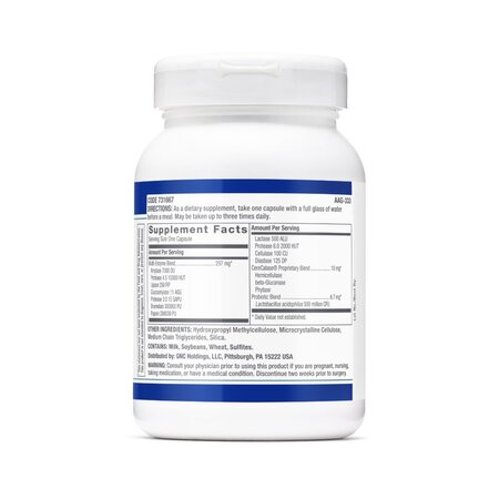 Enzime Digestive Multi Enzyme Formula, 90 capsule, GNC 820004