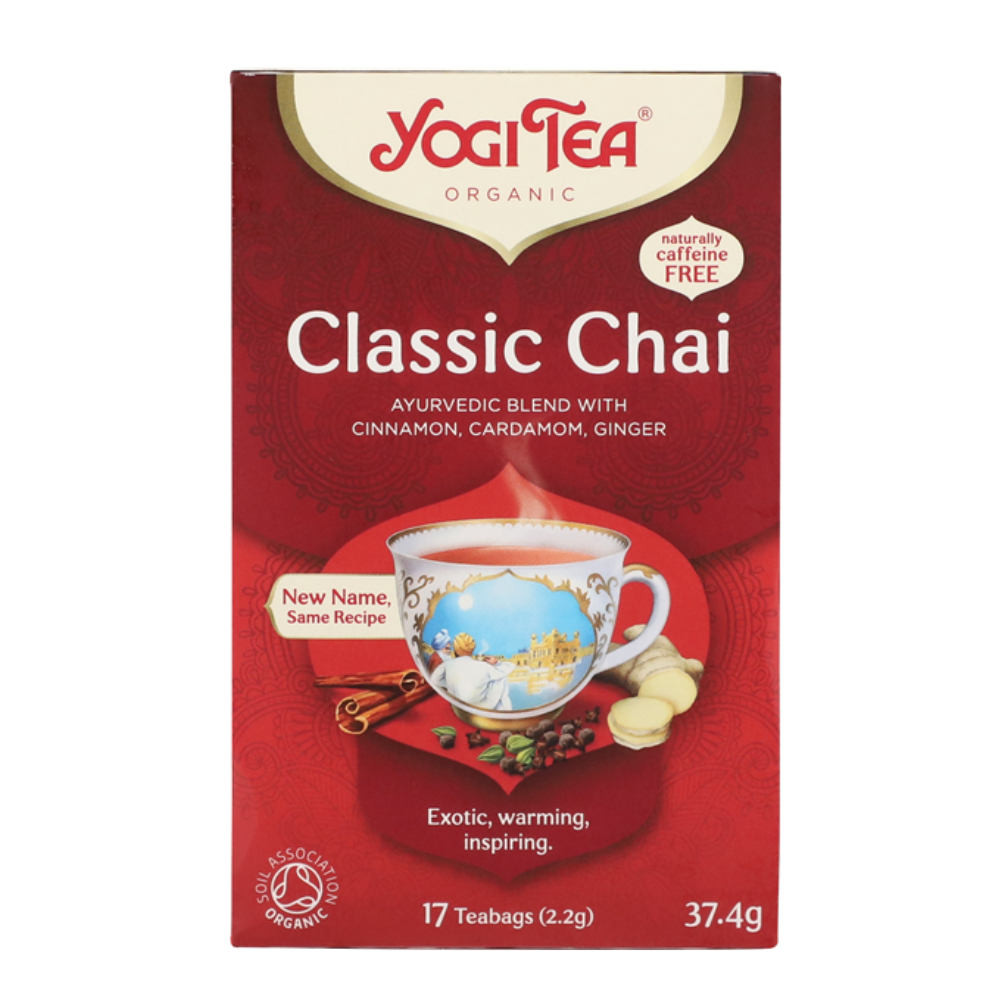 Ceai ecologic Classic Chai, 17 plicuri, Yogi Tea