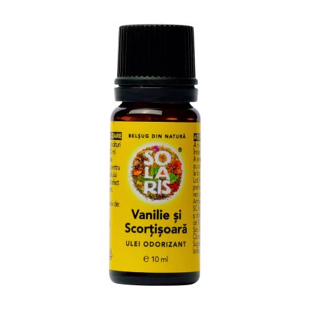 Ulei Aromoterapie de vanilie si scortisoara, 10 ml, Solaris