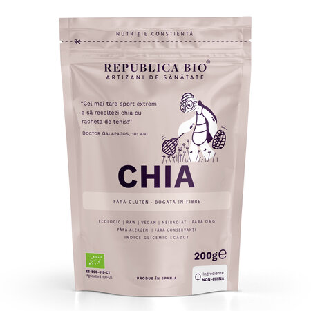 Seminte Bio de chia, 200 g, Republica Bio