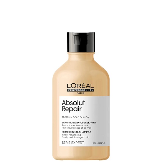 Sampon pentru restructurarea parului uscat si deteriorat Absolut Repair, SerieExpert, 300 ml, LOreal