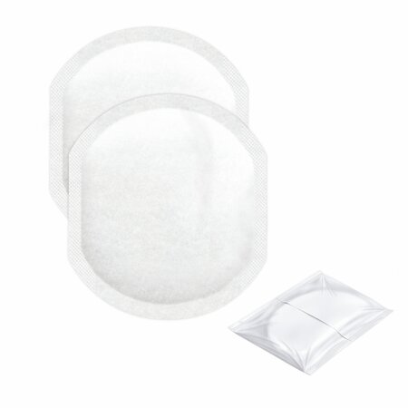 Comprese cu forma anatomica pentru san, 30 bucati, Baby Nova 653357