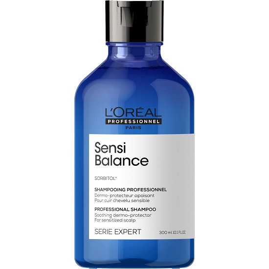 Sampon Dermo protector si calmant pentru scalp sensibil, Serie Expert, Sorbitol Sensibalance, 300 ml, L'oreal