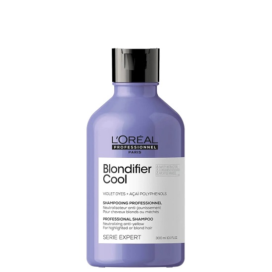 Sampon pentru neutralizarea tonurilor de galben Serie Expert Blondifier Cool, 300 ml, Loreal Professionnel