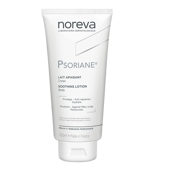 Lapte de corp hidratant si calmant Psoriane, 200 ml, Noreva