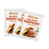 Praf de copt cu amidon bio din Tapioca, 3x 17 g, Biovegan