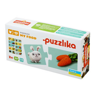 Puzzle Ce Mancam, +2 ani, 20 piese, Puzzlika