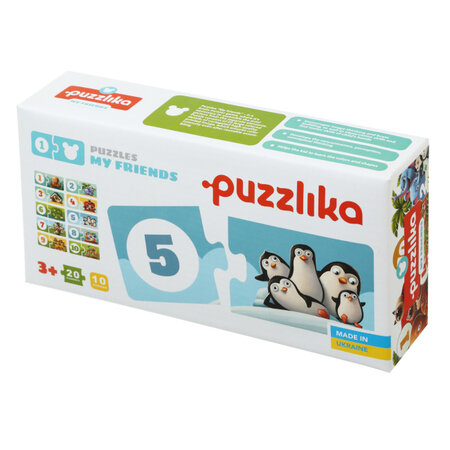 Puzzle 3 in 1 Prietenii Mei, +2 ani, 20 piese, Cubika