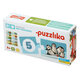 Puzzle 3 in 1 Prietenii Mei, +3 ani, 20 piese, Puzzlika 653181