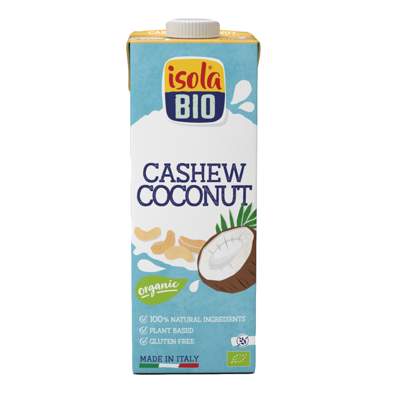 Bautura bio din nuci caju si cocos, 1000ml, Isola Bio