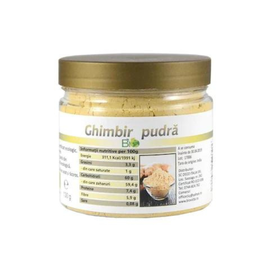 Ghimbir pudra Bio, 130 g, Managis