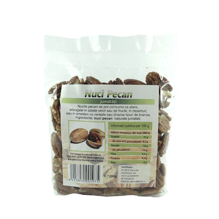 Nuci pecan, 200 g, Managis