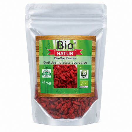Goji Bio deshidratate, 75 g, Bio Natur