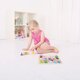 Puzzle din lemn Alfabet, +18 luni, 25 piese, BigJigs 653086