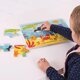 Puzzle din lemn Lumea Acvatic, +2 ani, 9 piese, BigJigs 653077
