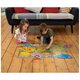 Puzzle de podea Dinozauri Giant, 3-6 ani, 30 piese, Galt 638393