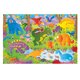 Puzzle de podea Dinozauri Giant, 3-6 ani, 30 piese, Galt 638392