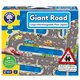 Puzzle gigant de podea traseu masini, +3 ani, 20 piese, Orchard Toys 653093