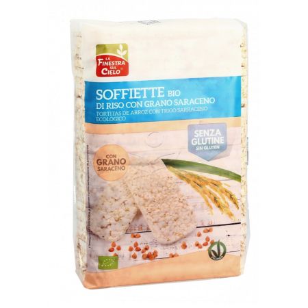 Galette din orez cu hrisca Bio, 130 g, La Finestra Sul Cielo