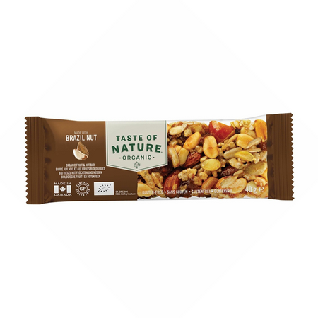 Baton Bio cu nuci de Brazilia, 40 g, La Finestra Sul Cielo