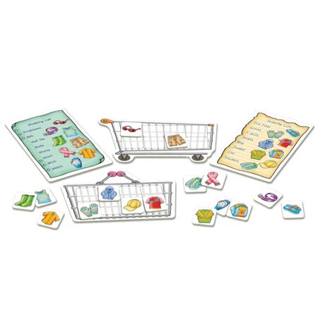 Joc educativ lista de cumparaturi Garderoba Mea, 3-7 ani, Orchard Toys 653584