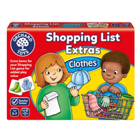 Joc educativ lista de cumparaturi Garderoba Mea, 3-7 ani, Orchard Toys