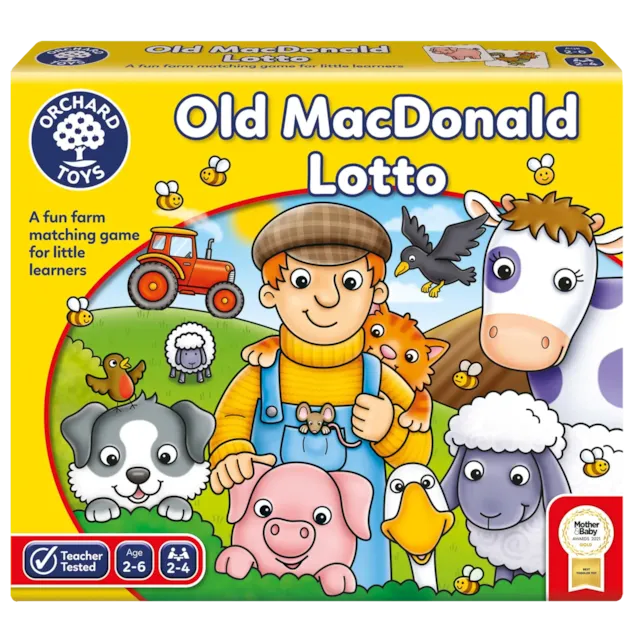 Joc Old Macdonald Lotto, +2 ani, Orchard Toys