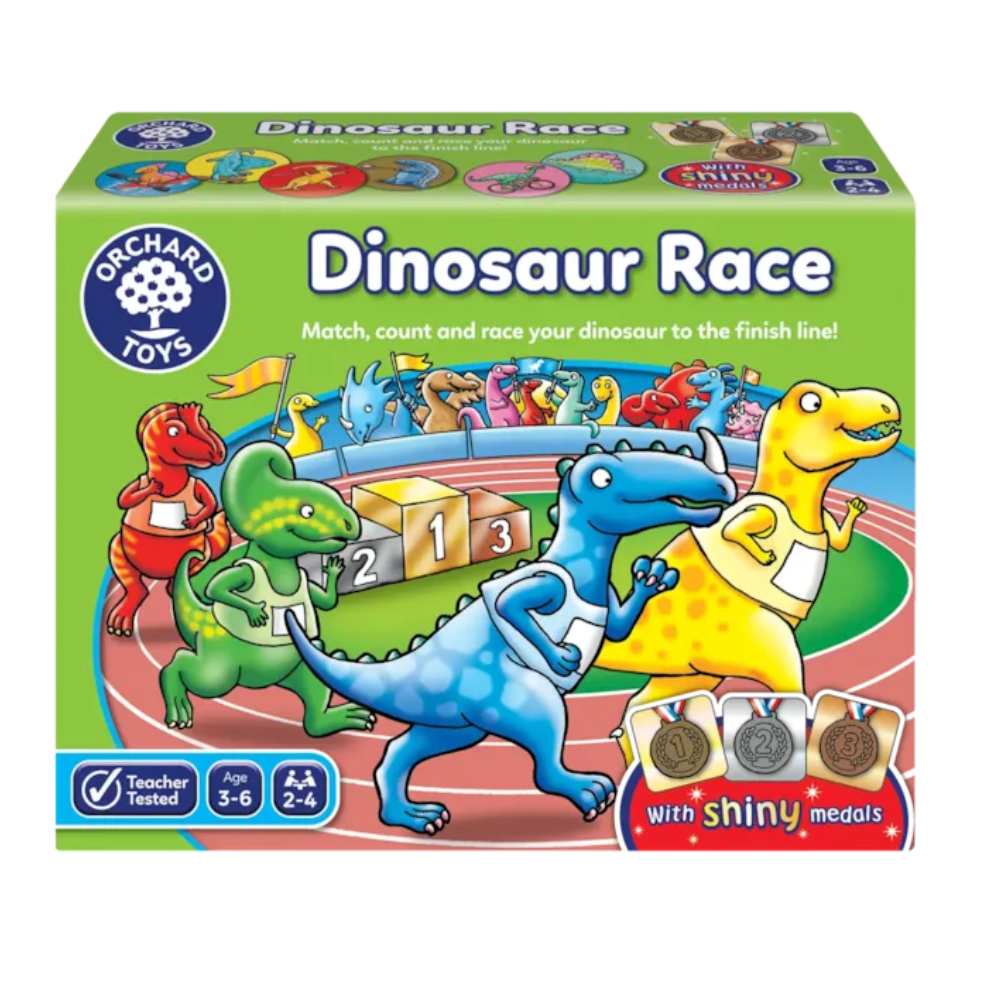 Cursa dinozaurilor, +3 ani, Orchard Toys