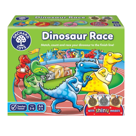 Cursa dinozaurilor, +3 ani, Orchard Toys
