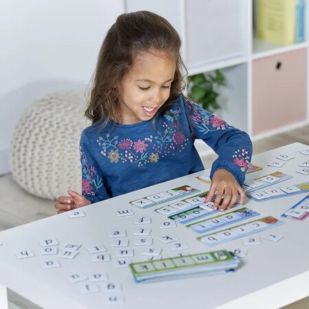 Joc educativ Potriveste si formeaza, +4 ani, Orchard 653536