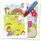 Carte de colorat Water Magic Zane, +3 ani, Galt 700441