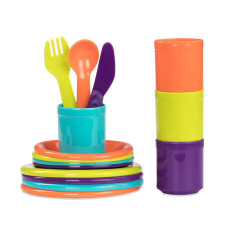 Set de cina pentru 4 copii, 3 ani+, Battat 818049