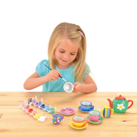 Set din ceramica de pictat, 5 ani+, Galt 690580