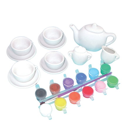 Set din ceramica de pictat, 5 ani+, Galt 690582