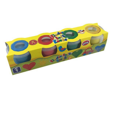 Plastilina 4 culori, +2 ani, Feuchtmann 645321