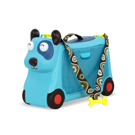 Valiza catel cu lumini si sunete, + 18 luni, Btoys 773718