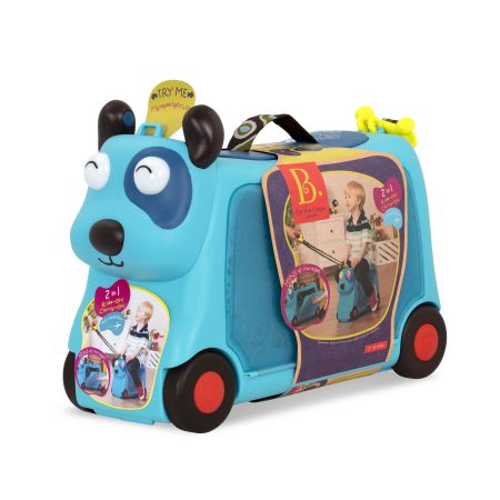 Valiza catel cu lumini si sunete, + 18 luni, Btoys