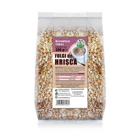 Fulgi de hrisca, 300 g, Herbal Sana
