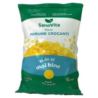 Fulgi de porumb crocanti, 250 g, Sanovita