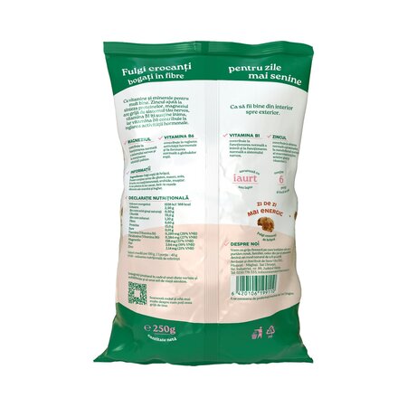 Fulgi crocanti de hrisca, 250 g, Sanovita 809664
