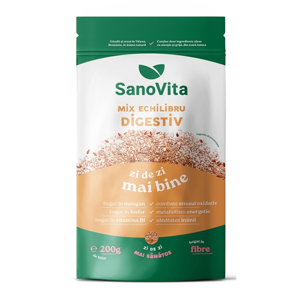 Mix Echilibru digestiv, 200 g, Sanovita