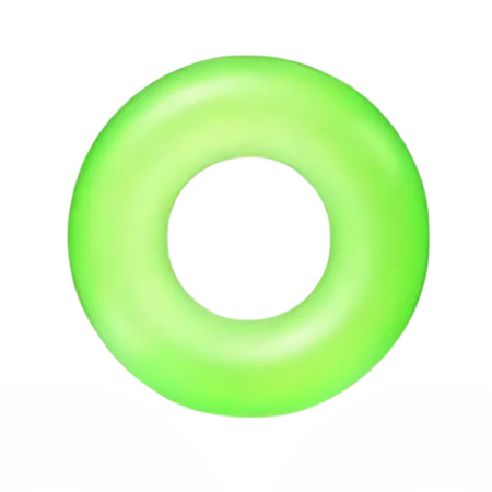 Colac gonflabil pentru copii, 76 cm, Frosted Neon, +8 ani, BestWay 712293