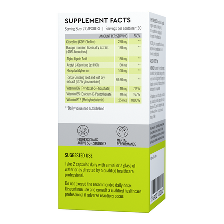 Train Your Brain, 60 capsule vegetale, Good Routine 776884