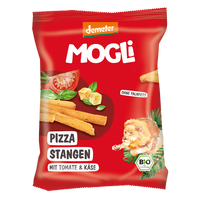 Sticks Bio cu verdeturi pentru pizza, 75 g, Mogli