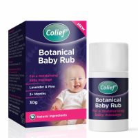 Crema solida Stick cu lavanda si pin Botanical Baby Rub, 3 luni+, 30 g, Colief
