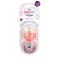 Suzete ortodentice, +6 luni, 2 bucati, Diverse Culori, Baby Nova 653353