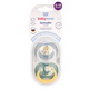Suzete ortodentice, +6 luni, 2 bucati, Diverse Culori, Baby Nova 653352