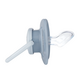 Suzete multicolore cu Inel, 0-6 luni, 2 bucati, Diverse Culori, Baby Nova 653334